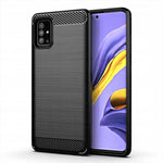 Spacecase Carbon Galaxy A51 czarny