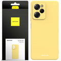 Spacecase Silicone Case Poco X5 Pro 5G yellow