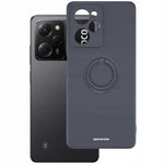 Spacecase Silicone Ring Poco X5 Pro 5G black