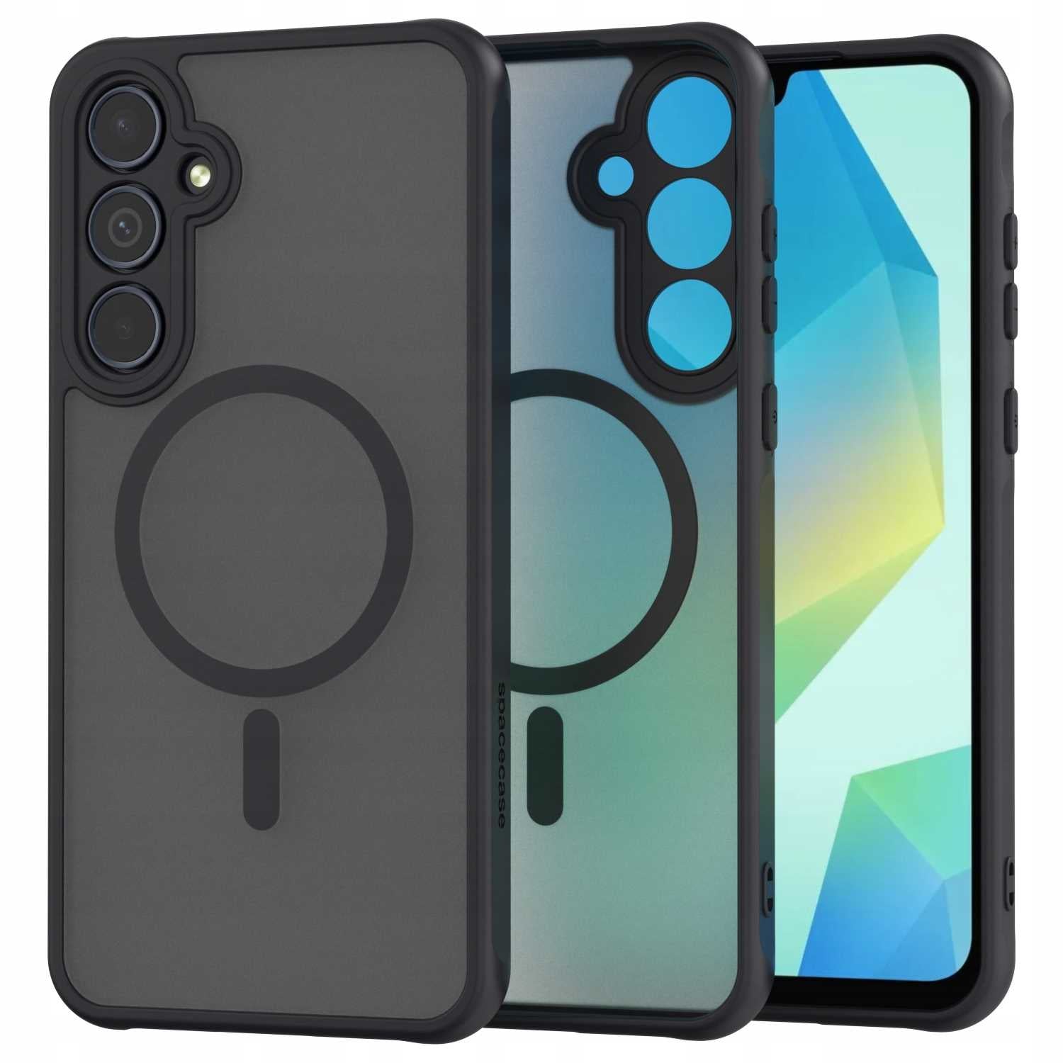 Spacecase Hybrid Mag Galaxy A16 5G black