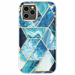 Spacecase Marble 360 iPhone 11 pro niebieski