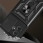 Spacecase Camring Motorola Moto G54 black