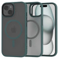 Spacecase Hybrid Mag iPhone 15 dark green