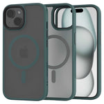 Spacecase Hybrid Mag iPhone 15 dark green