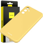 Spacecase Silicone Case Galaxy A34 5G yellow