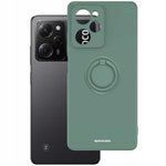Spacecase Silicone Ring Poco X5 Pro 5G dark green