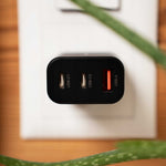 Spacecase USB Charger 30W GaN SC003B black