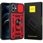 Spacecase Camring iPhone 12 red