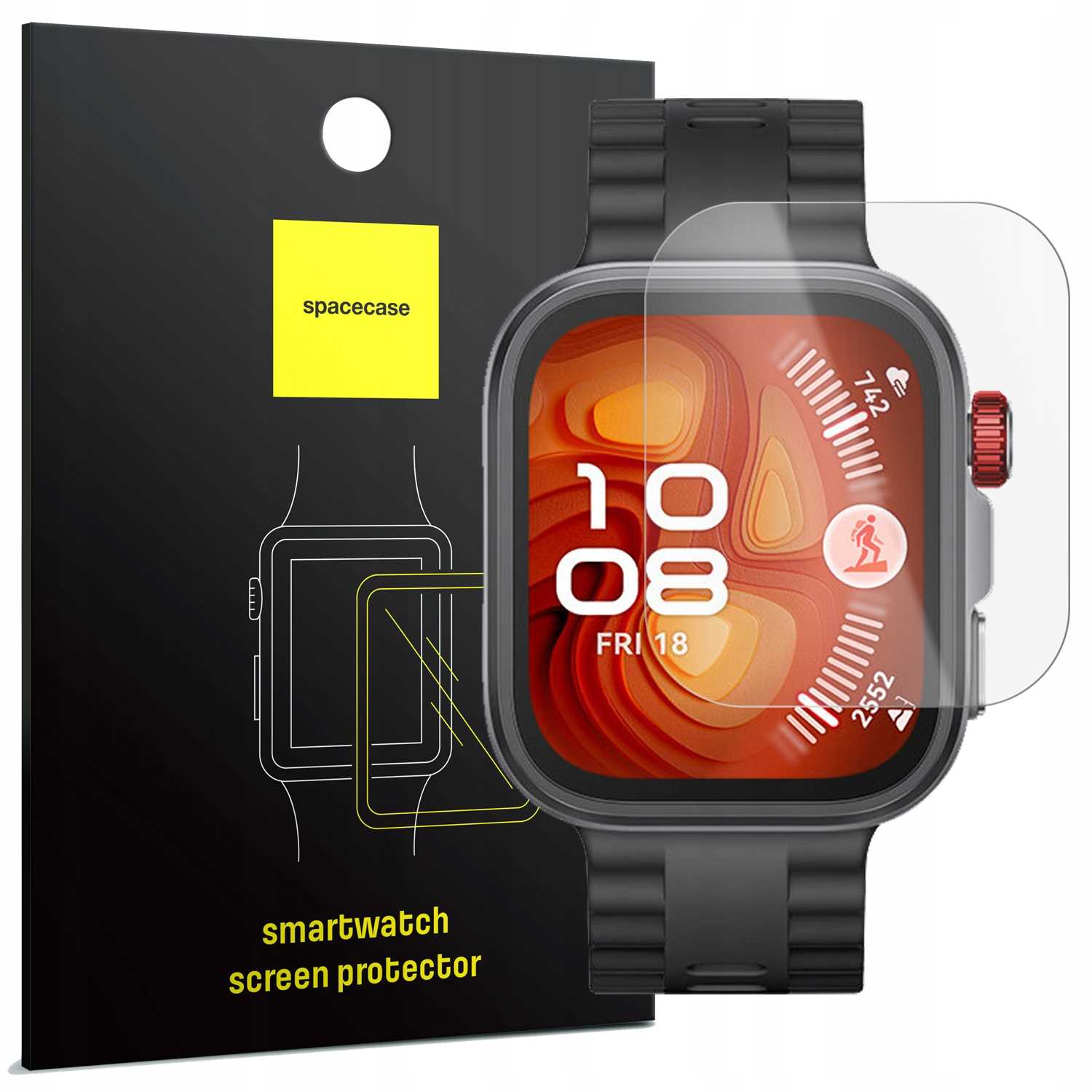 Spacecase SW Glass 2.5D Huawei Watch Fit 4 Pro