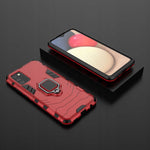 Spacecase X-Ring Galaxy A02s czerwony