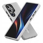 Spacecase Hybrid Fusion Mag Galaxy S25 Ultra white