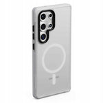 Spacecase Hybrid Fusion Mag Galaxy S25 Ultra white