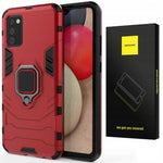 Spacecase X-Ring Galaxy A02s czerwony