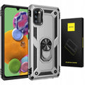 Spacecase Ring NX Galaxy A41 srebrny