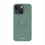 Spacecase Silicone Ring iPhone 13 dark green