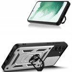 Spacecase Camring Galaxy S22 silver
