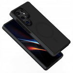 Spacecase Hybrid Fusion Mag Galaxy S25 Ultra black