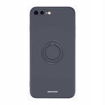 Spacecase Silicone Ring iPhone 7/8 Plus black