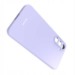 Spacecase Silicone Case Galaxy A55 5G light purple