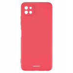 Spacecase Silicone Case Galaxy A22 5G red
