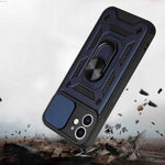 Spacecase Camring iPhone 12 niebieski