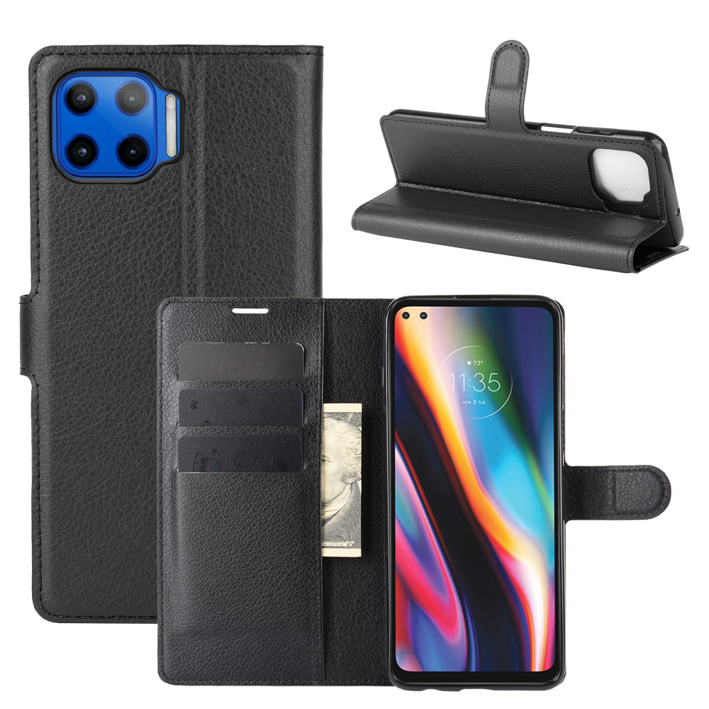 LITCHI Moto G 5G Plus czarny