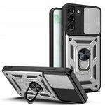 Spacecase Camring Galaxy S22 silver