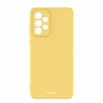 Spacecase Silicone Case Galaxy A33 5G yellow