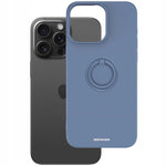Spacecase Silicone Ring iPhone 15 Pro Max blue