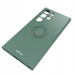 Spacecase Silicone Ring Galaxy S24 Ultra dark green