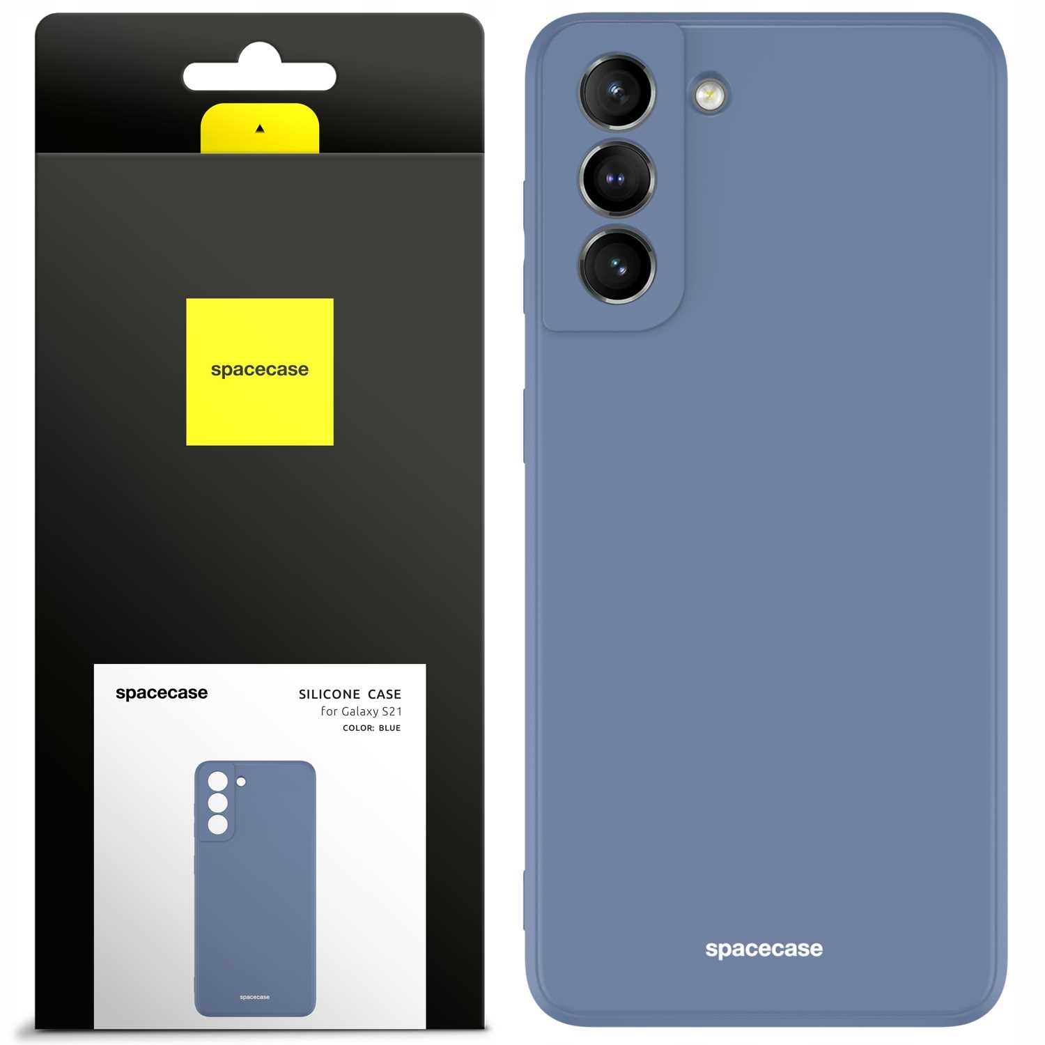 Spacecase Silicone Case Galaxy S21 blue