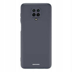 Spacecase Silicone Case Redmi Note 9S/9 Pro black