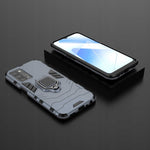 Spacecase X-Ring Oppo A16 niebieski