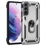 Spacecase Ring NX Galaxy S22 srebrny