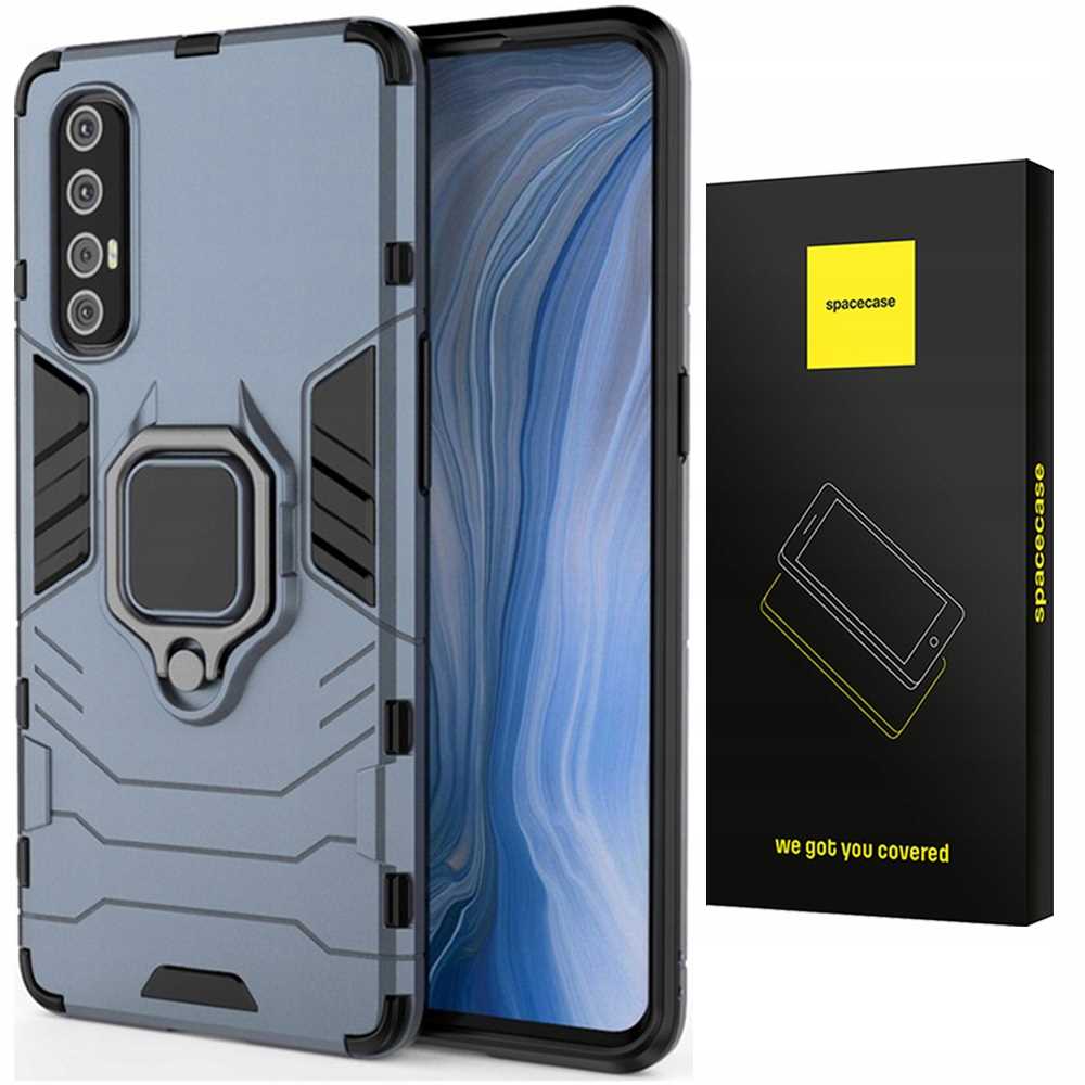 Spacecase X-Ring Oppo Reno 3 Pro niebieski