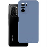 Spacecase Silicone Case Poco F3 / Mi 11i blue