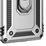 Spacecase Ring NX Galaxy S21+ srebrny