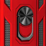 Spacecase Ring NX Motorola Moto G9 Power czerwony