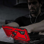Spacecase Ring NX Galaxy A13 4G czerwony