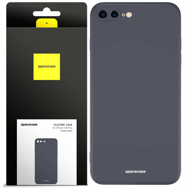 Spacecase Silicone Case iPhone 7/8 Plus black