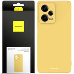 Spacecase Silicone Case Redmi Note 12 Pro 5G yellow