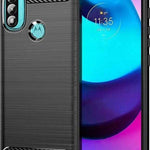 Spacecase Carbon Moto E20 / E40 czarny