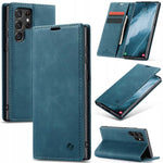 Spacecase Wallet Galaxy S23 Ultra morski