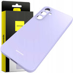 Spacecase Silicone Case Galaxy A55 5G light purple