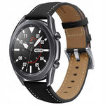 Spacecase Leather Strap 22 mm black