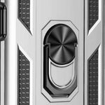 Spacecase Ring NX Poco X3 NFC/Pro srebrny
