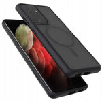 Spacecase Hybrid Mag Galaxy S21 Ultra black