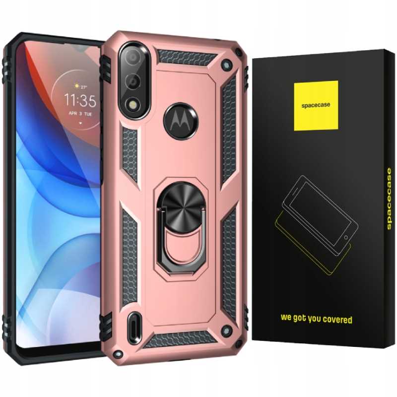 Spacecase Ring NX Motorola E7/E7i Power różowy