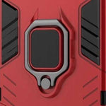 Spacecase X-Ring Huawei P40 Lite E czerwony