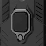 Spacecase X-Ring Redmi Note 9 czarny